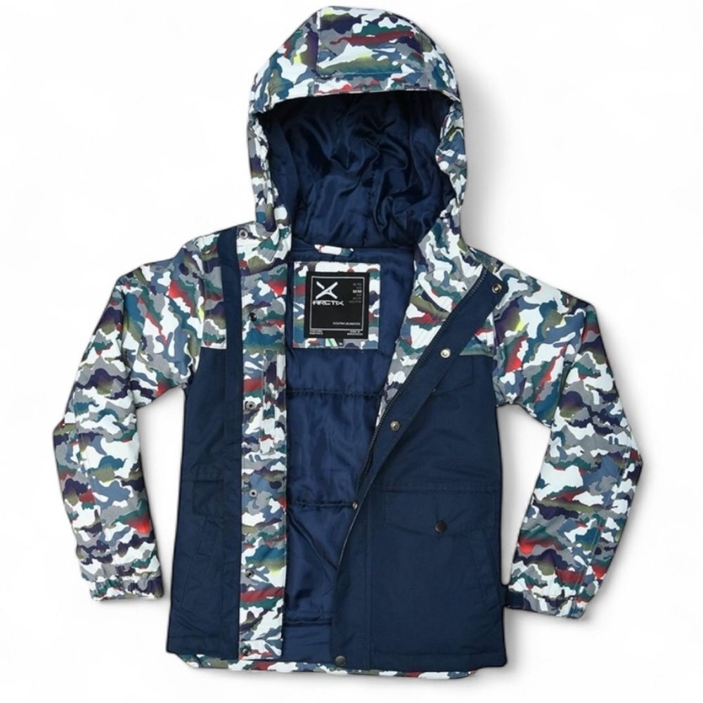 Arctix Youth Slalom Insulated Jacket Camouflage Size Boys 5 Large - Picture 3 of 12